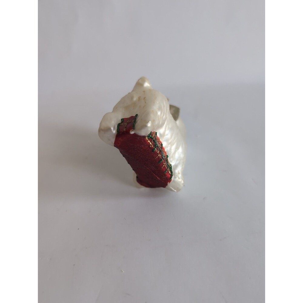 Westie Dog Glass Christmas Ornament Old World Christmas #12251 West Highland - Picture 4 of 5